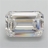 Igi Certified Emerald Cut 11.55ct Vs1 Lab Diamond