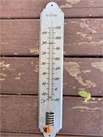 LaCrosse galvanized thermometer