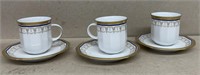 Germany made teacup and saucers TRSCHENREUTH