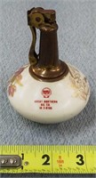 Antique Hand Painted Shell Oil Adv. Lighter