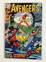 Marvels Avengers No.72 1970 1st Zodiac Cartel