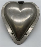 Steel Heart Shaped Candy Mold 8"