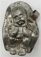 Steel Sitting Child Candy Mold