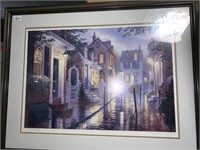 Framed print “cats and dogs" By Bart Phillips