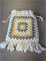 Granny Square cinch bag