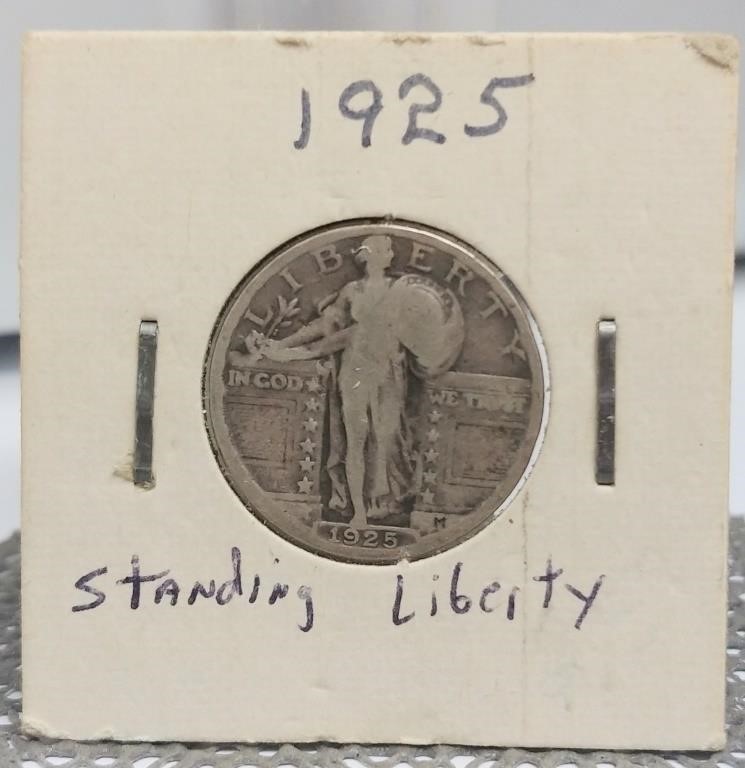 1925 STANDING LIBERTY QUARTER