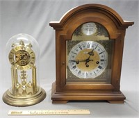 Anniversary Clock & Schmeckenbecher Mantle Clock
