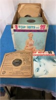Assorted Vintage 78 RPM Records