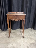 ANTIQUE CLAW FOOTED WRITING DESK