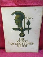 1943 German Third Reich Art Portfolio Booklet