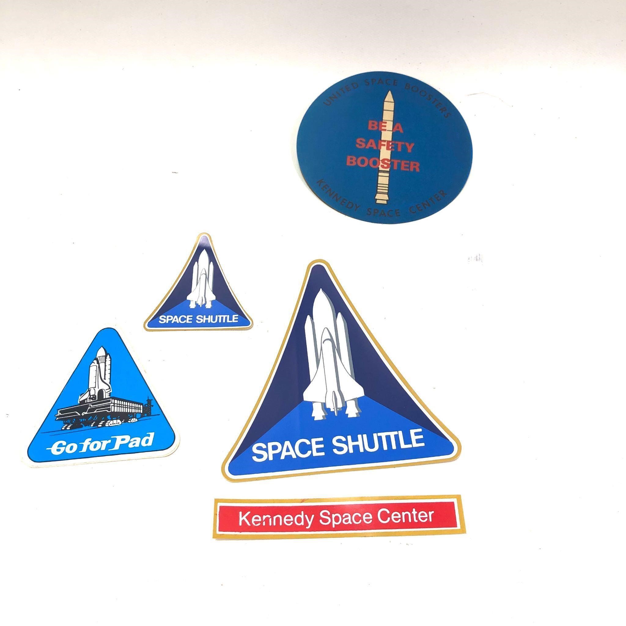 Vintage NASA Shuttle Sticker Lot