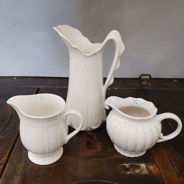 Ceramic pitchers - Mikasa and ?