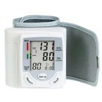 LCD Display Blood Pressure Monitor Wrist Pulse Met