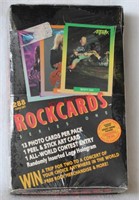 1991 Unopened Rockcards Rock n' Roll Trading Cards