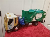 Plastic Tonka garbage truck