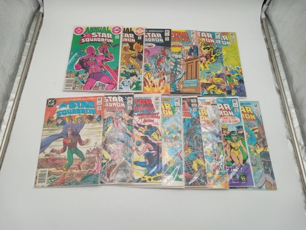 DC Comics All Star Squadron16-27 & Annual Comics