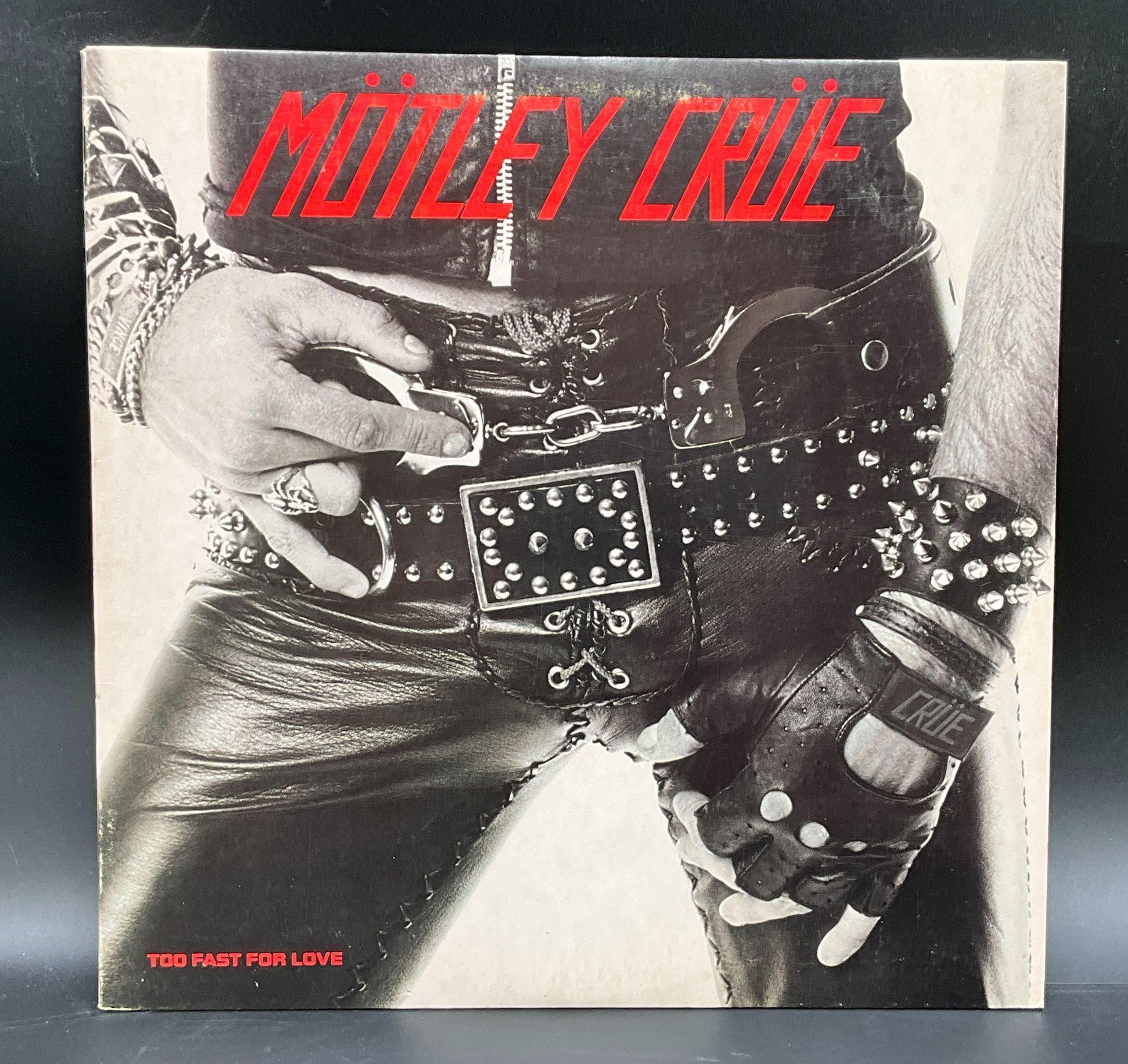1982 Motley Crue "Too Fast For Love" LP
