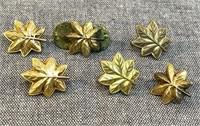 Oak Leaf Pins -Military Rank Insignia
