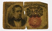 Series of 1874 Ten Cent Fractional Currency