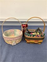 Longaberger Basket 2 Small Easter