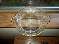 Gold Trimmed Serving  Dish (upstairs)
