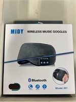 Lot of (4) Midy Wireless/Bluetooth Music Googles