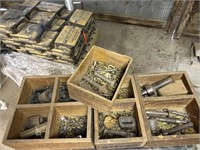Wood crates and contents