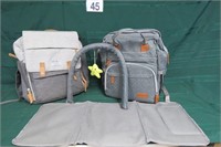 New Expandable Sleep Bag & Eddie Bauer Baby Bag