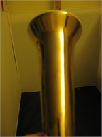 Vintage 9" Haeger Gold Metallic Vase