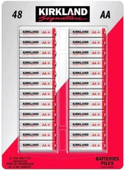 Kirkland Alkaline Batteries 47-Count (AA)