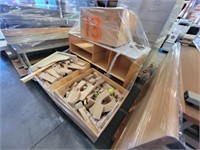 Kinder Cabinet/ Wood Blocks