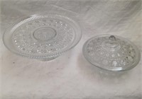 Cake Plate and Candy Dish