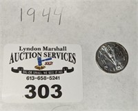 1944 CDN $0.05 cent coin