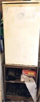 Sunbeam Refrigerator, Stand And Contents