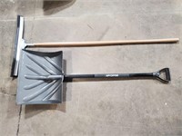 Scoop Shovel and Squeegee