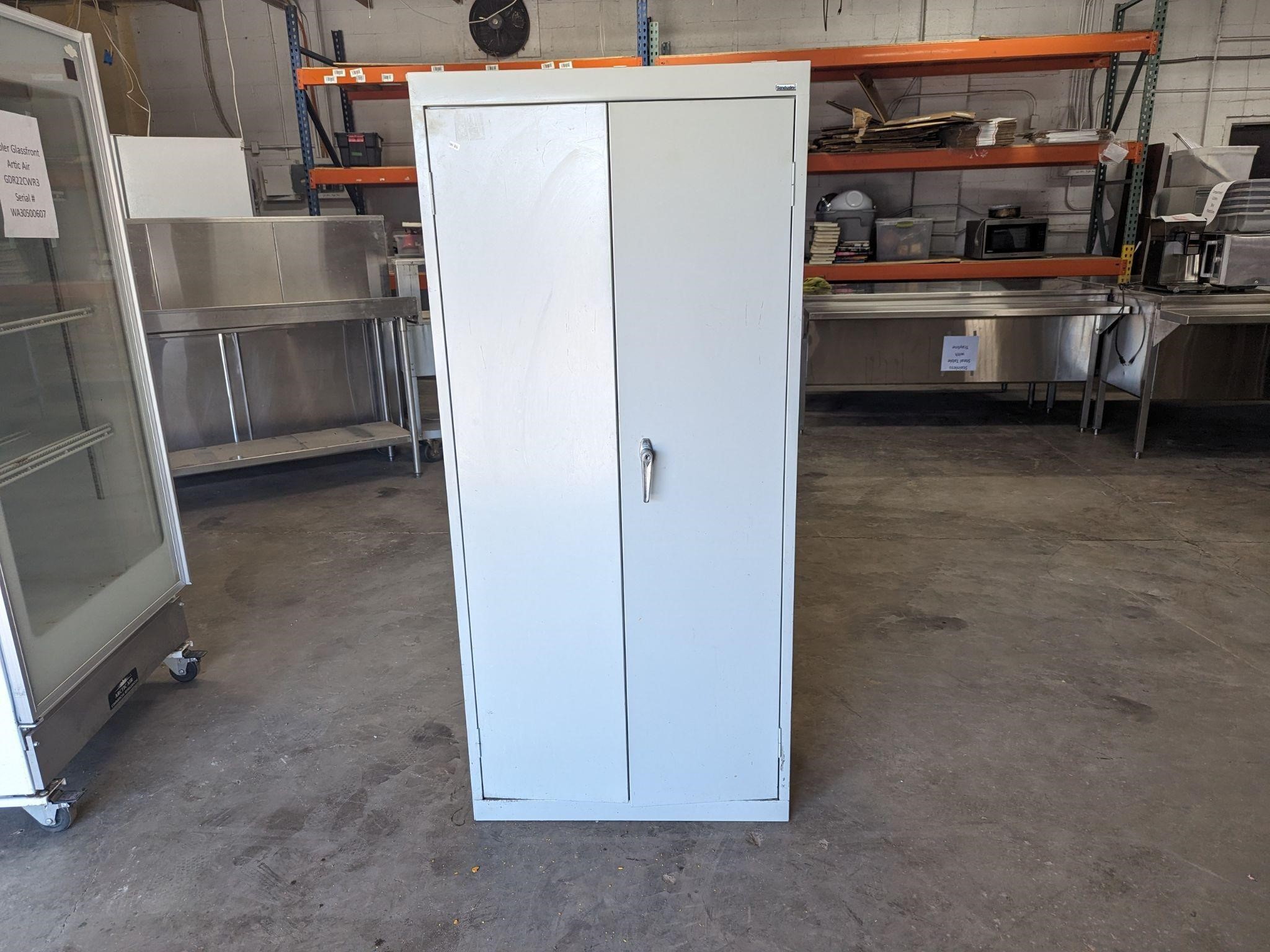 Sanduskey Metal Storage Cabinet 30” x 15” x 66”