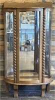 Curved Curio Cabinet