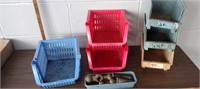 Stack Nest Baskets Storage Bins