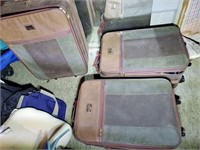 Jaguar Luggage Suit Cases-W/ Contents