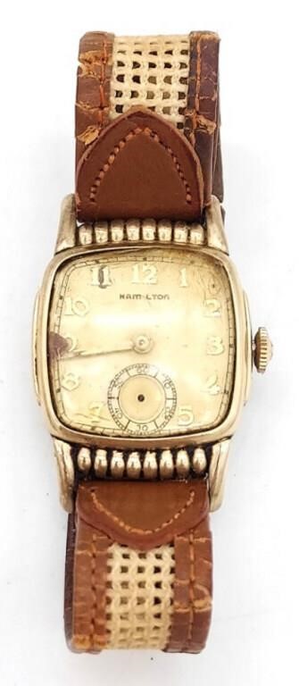 (JK) Vintage Mens Hamilton Wristwatch