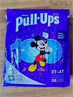 HUGGIES PULL UPS SIZE 3T-4T 28 COUNT 2PK