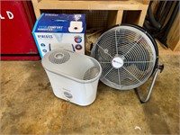 Fan and humidifiers