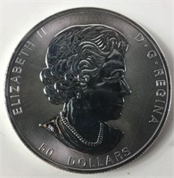 Canada 10 oz Magnificent Maple Leaf Silver Coin