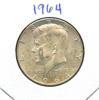 1964 Kennedy Silver Half Dollar