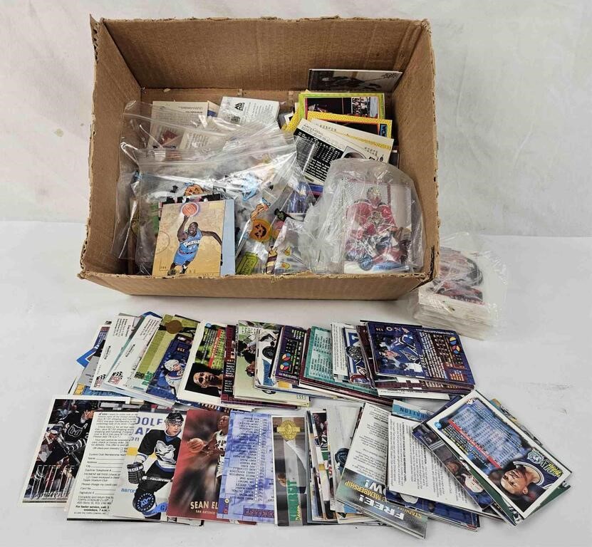 Assorted Trading Card Lot, Wrestling, Etc