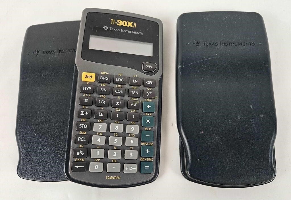 Pair Of Ti-30xa Calculators