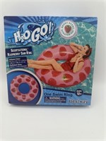 Bestway H2O Go SCENTED Raspberry Swim Ring NEW