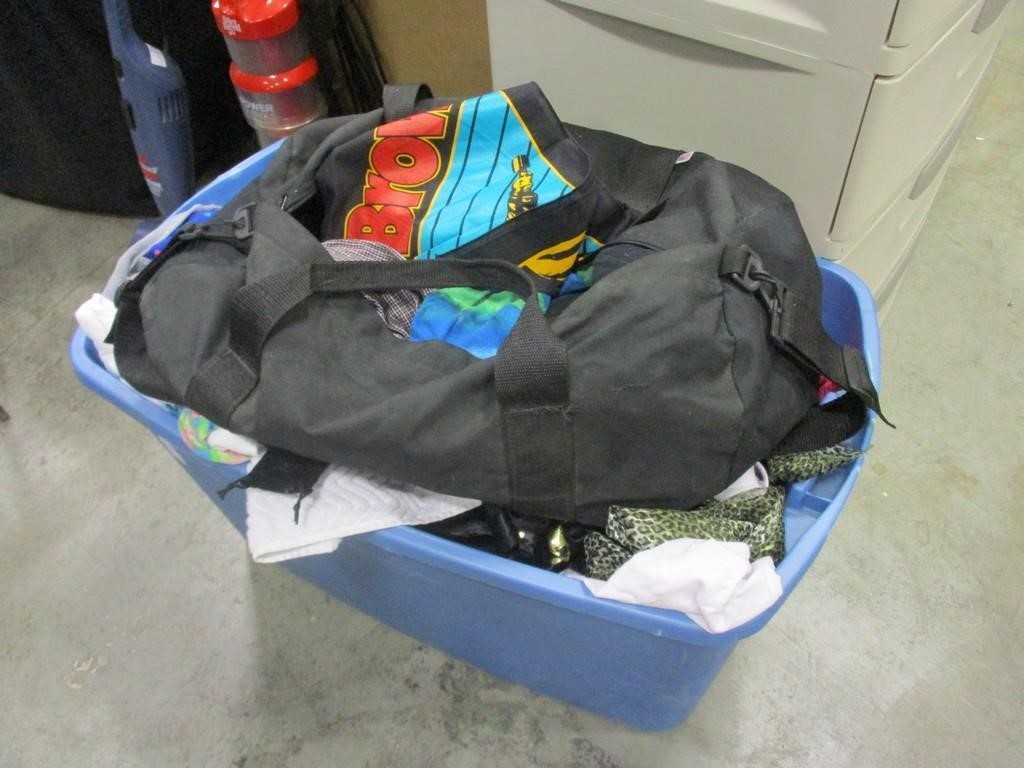 Clothes & Duffel Bag