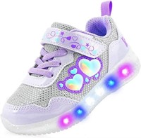 Size EUR 24 - YESKIS Toddler Boys Girls Light Up S