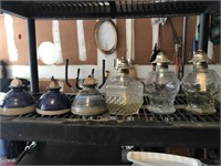 Oil lamps6 peices